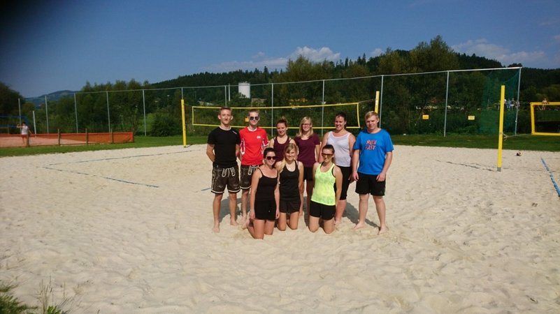 Beachvolleyballturnier vom Bezirk